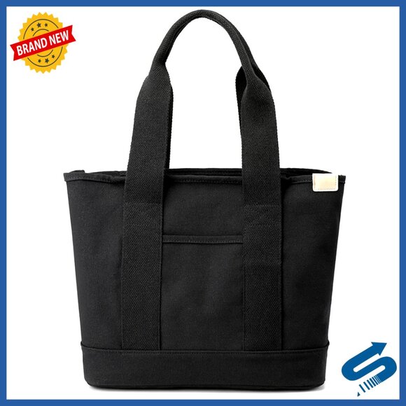 Canvas Tote Bag Large Capacity Top Handle Satchel Work Travel Casual Chic